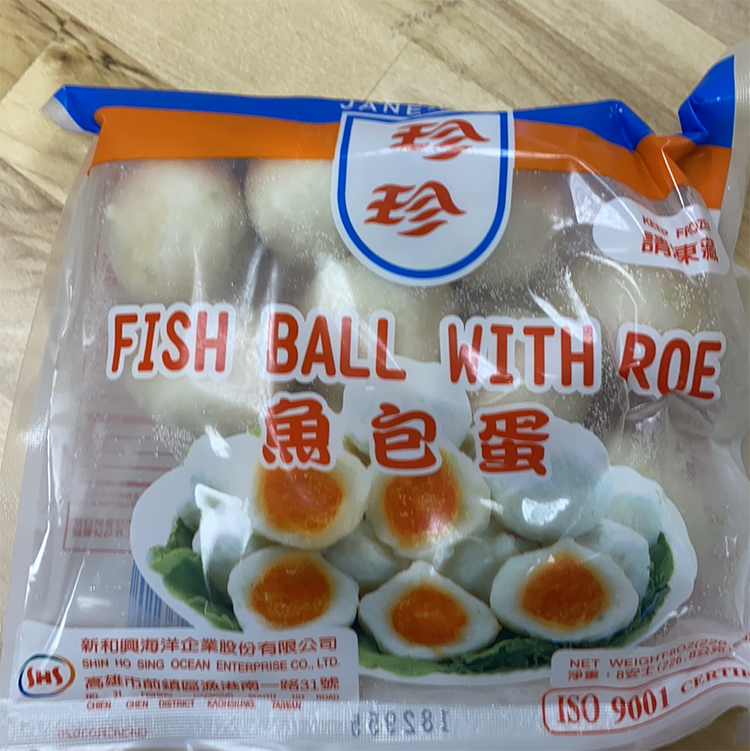 Fish Balls w/ Crab Rose Filling