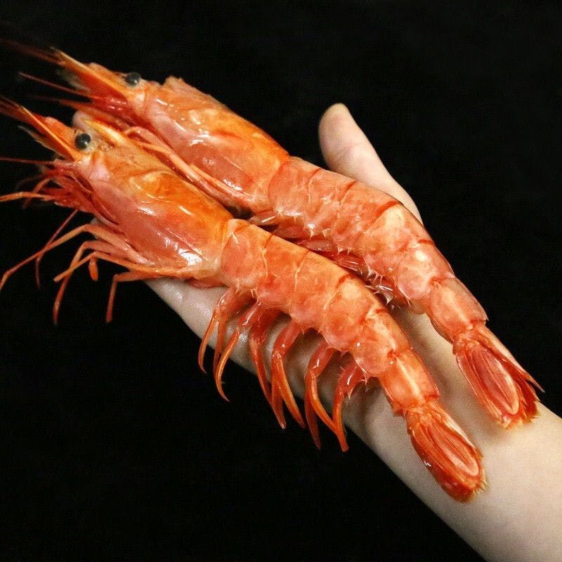 阿根廷红虾 ARGENTINE RED SHRIMP HEAD ON 盒装