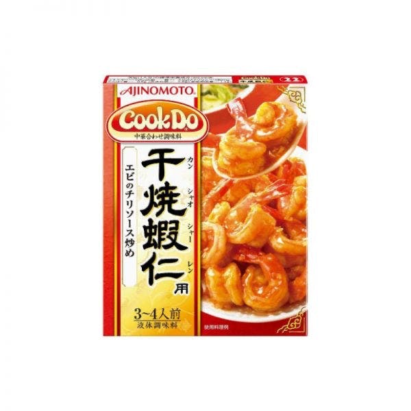 日本进口 AJINOMOTO 干烧虾仁酱料 90G